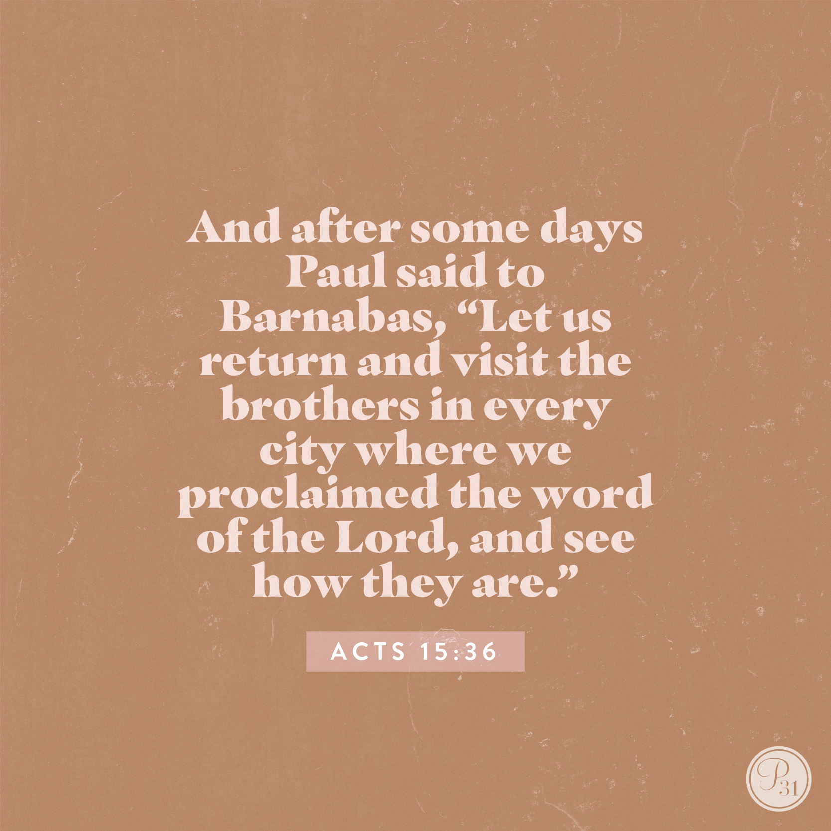 “40 Days” by Proverbs 31 Ministries | P31 OBS Week 8 Verse