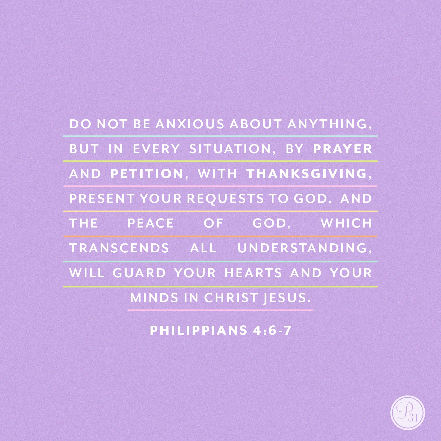 “Get Out of Your Head” by Jennie Allen | P31 OBS Week 4 Verse