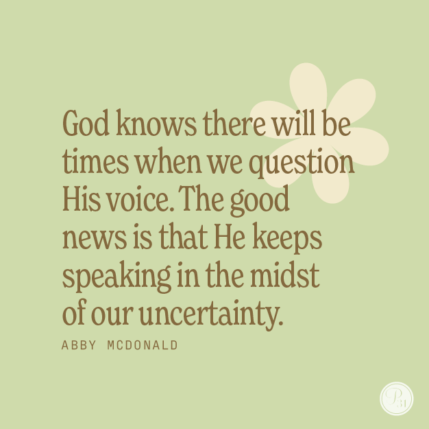 How Do I Know It's God's Voice?